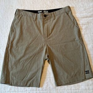 Billabong Men's Olive Crossfire Shorts